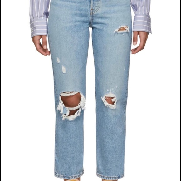 Levis Wedgie Fit Denim Jeans - Picture 2 of 2